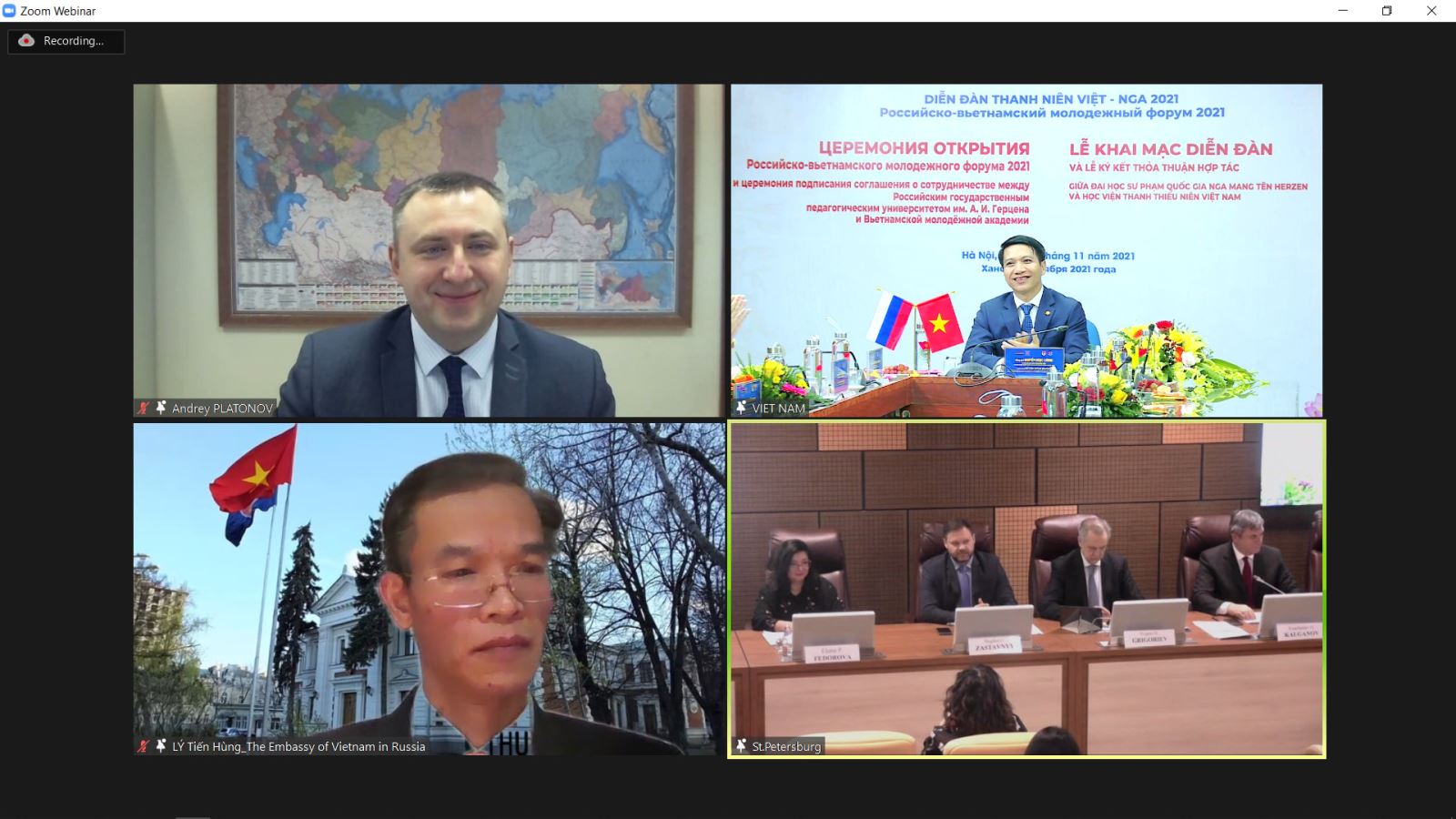 Cultivating friendship and youth cooperation expansion between Vietnam and Russia